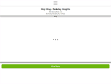 Tablet Screenshot of hophingberkeleyheights.com